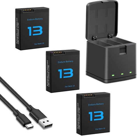 SUGUBU Hero 13 Battery 3-Pack + Case