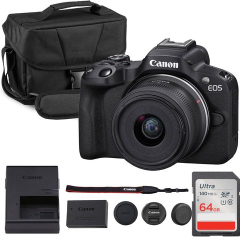 Canon EOS R50 Mirrorless Bundle